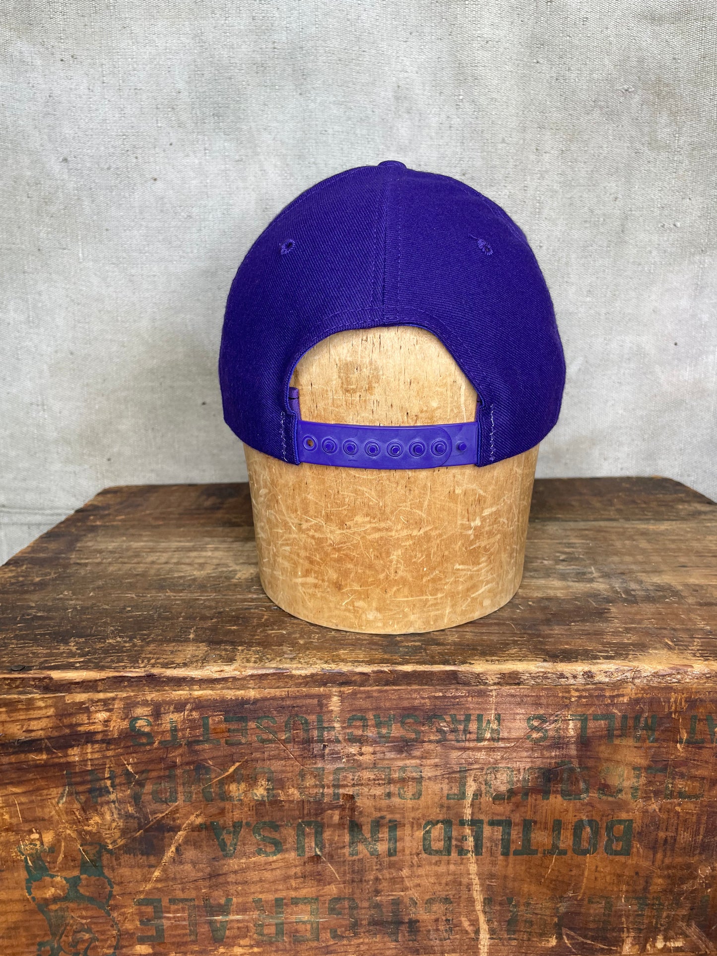Vintage Castrol Super Clean Motor Oil Purple Hat SnapBack