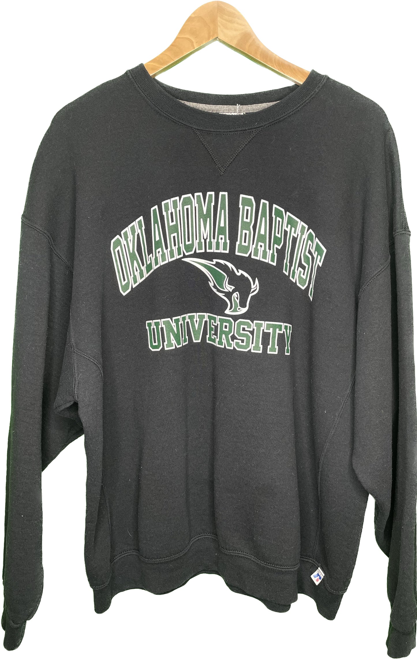 Vintage XL Oklahoma Baptists University Crewneck Sweatshirt