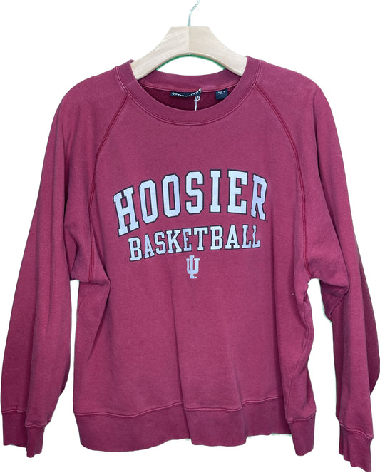 Vintage XL/XXL Hoosier Basketball College Sweatshirt