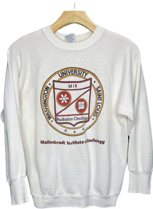 Vintage S/M Washington University Saint Louis Radiation Oncology Crewneck Sweatshirt