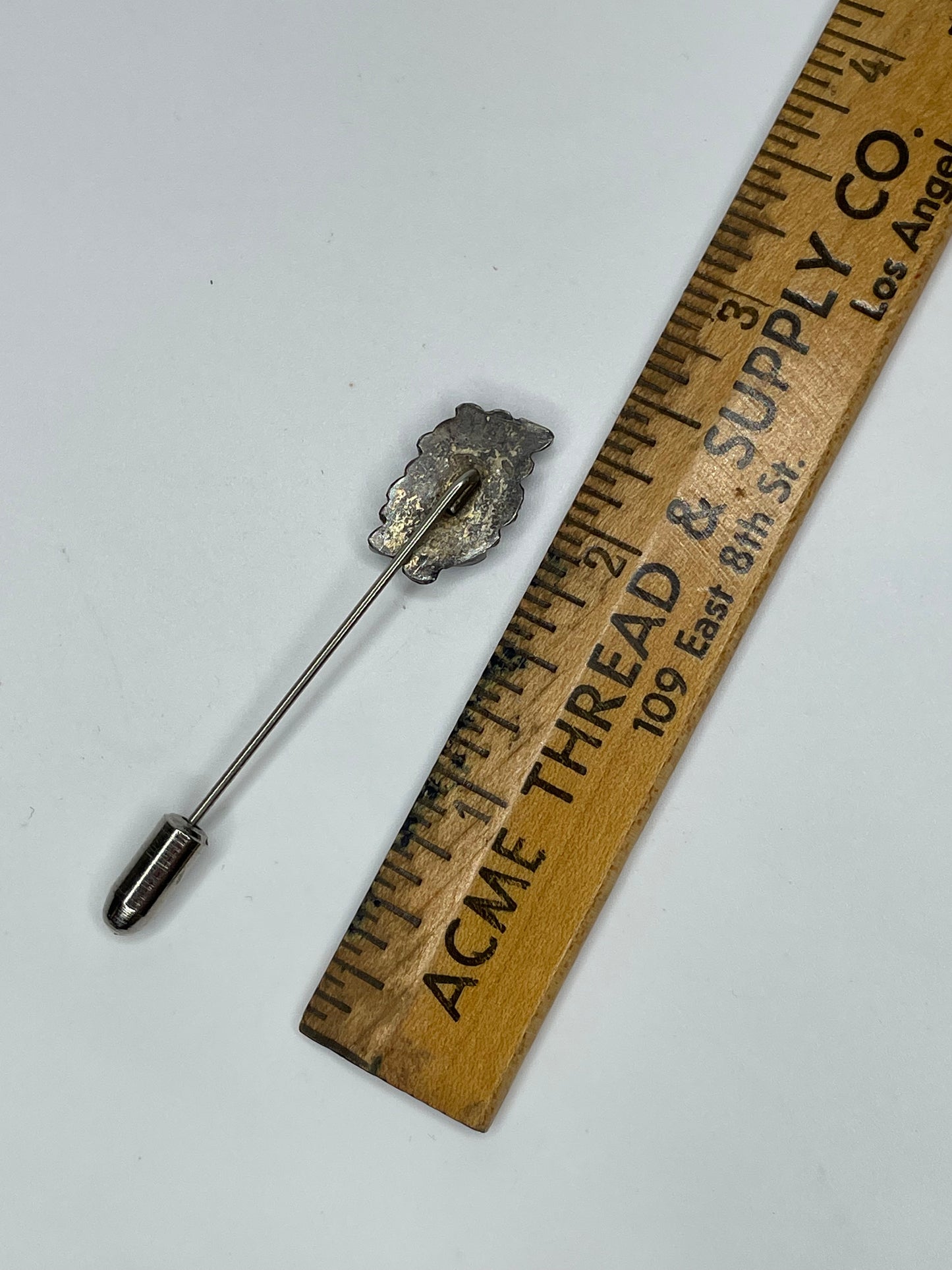 Vintage Sterling Silver Zuni Needlepoint Stick Pin