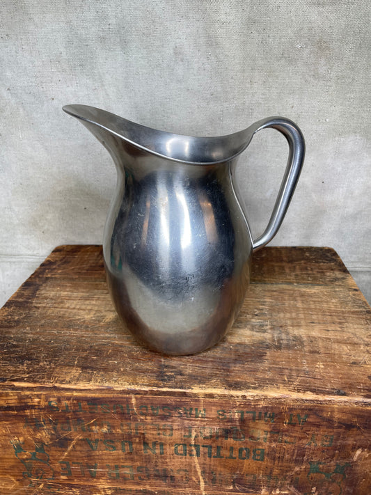 Vintage Military USN United States Navy Metal Pitcher Md Medical Polar Ware Co