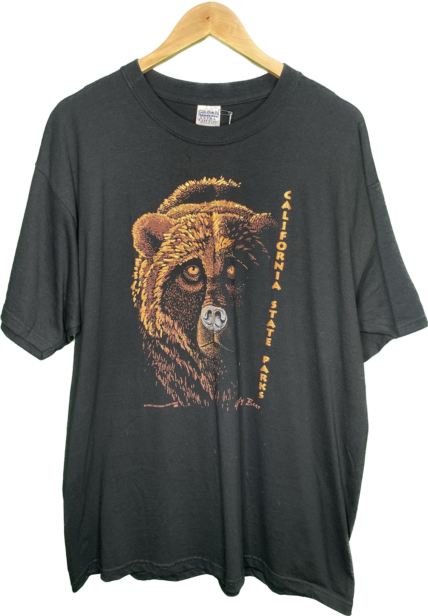 Vintage XL Grizzly Bear California State Parks Shirt