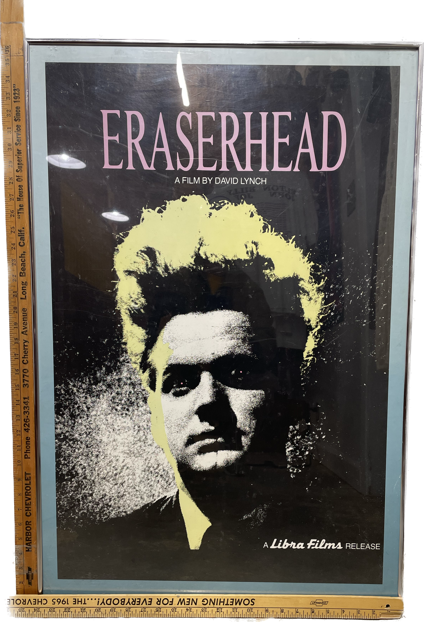 Vintage Eraserhead Movie Poster David Lynch Rare