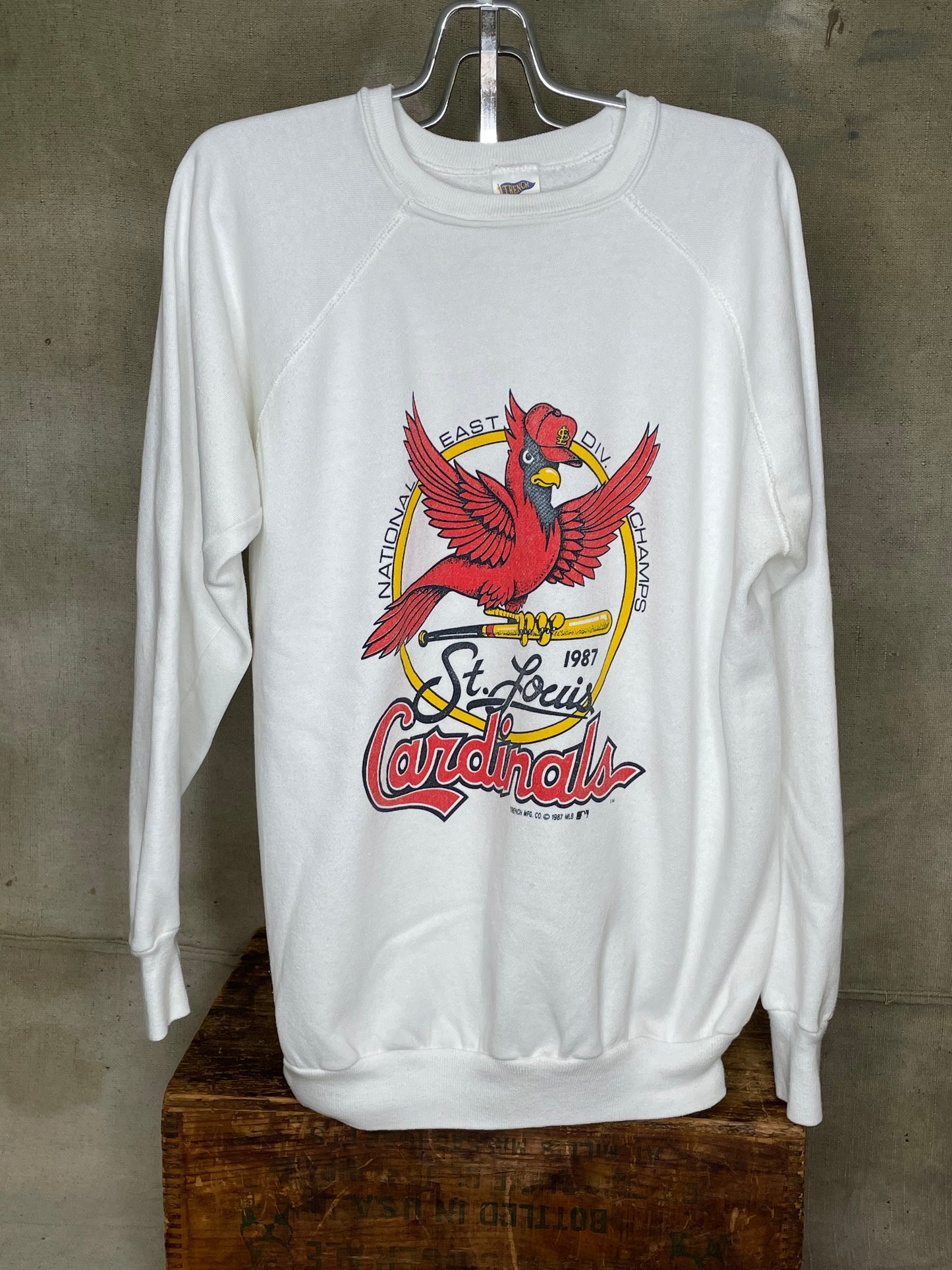 Vintage L Saint ST. Louis Cardinals MLB Crewneck Sweatshirt 1987 80s