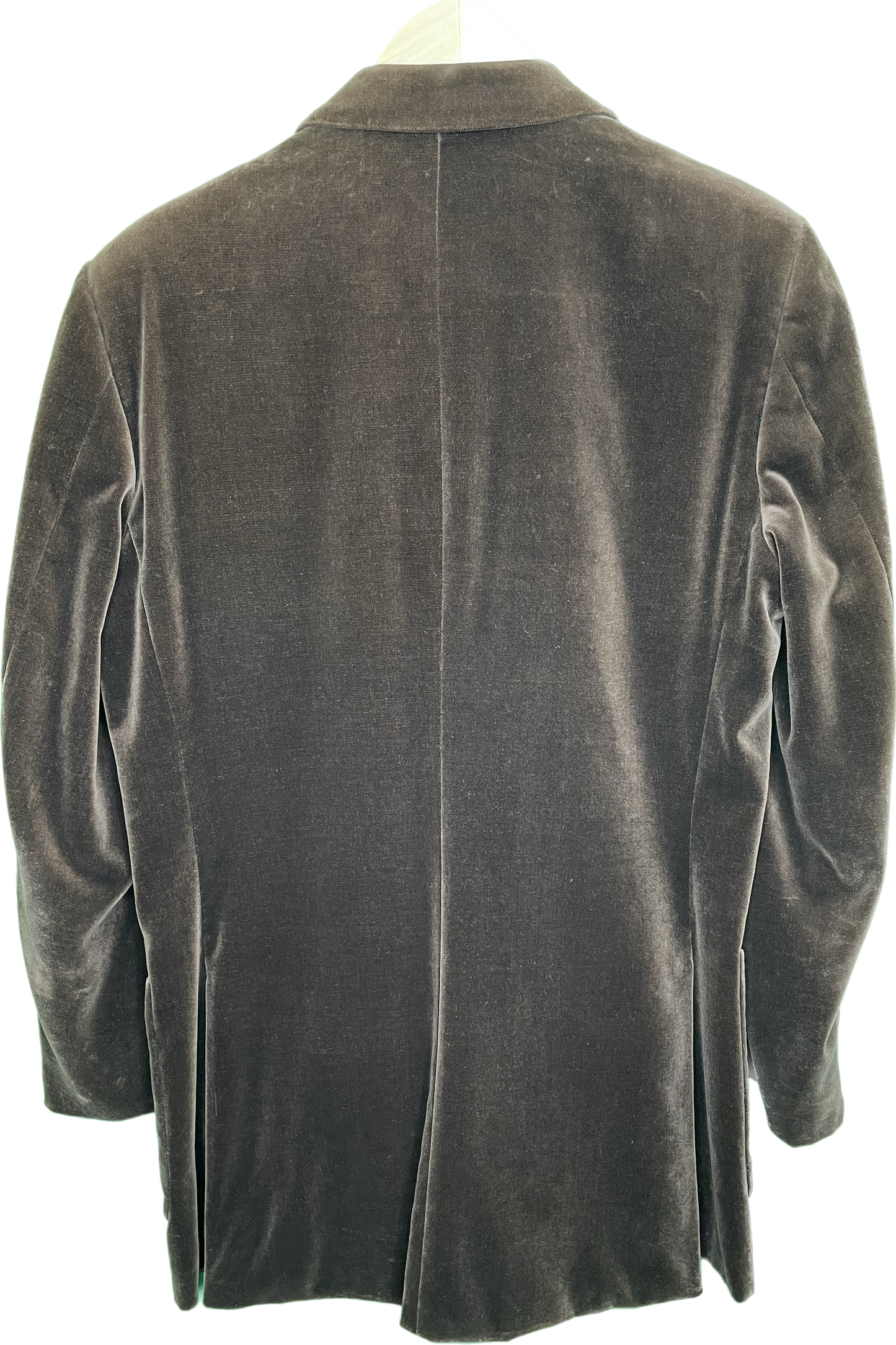 Vintage S/M YSL Yves Saint Laurent Brown Velvet Blazer Jacket