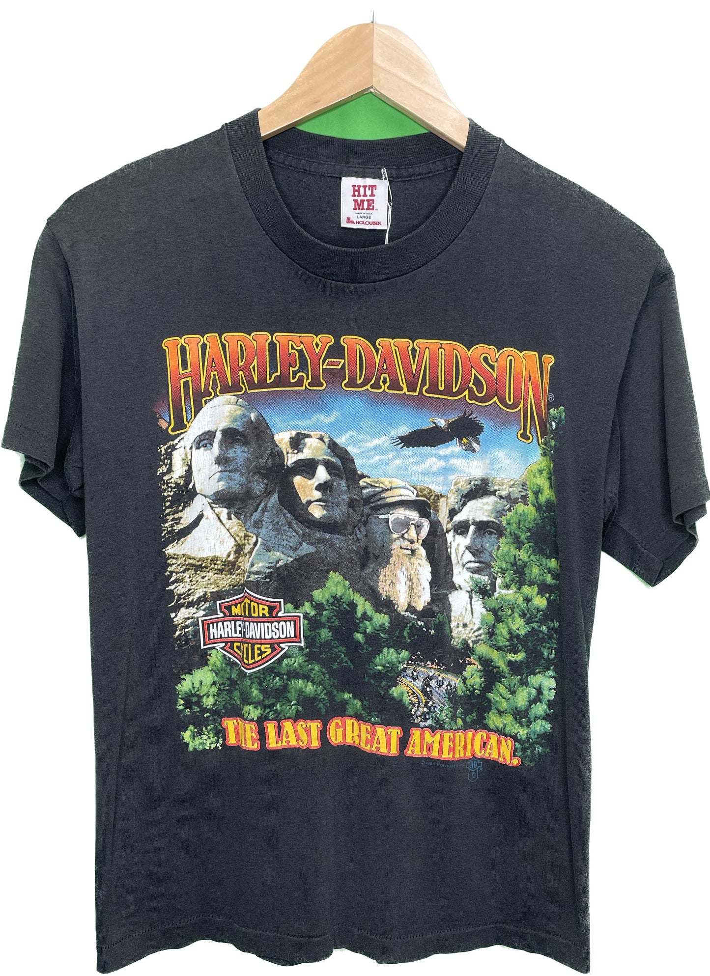 Vintage M 80s Harley Davidson Winnipeg Canada T-Shirt