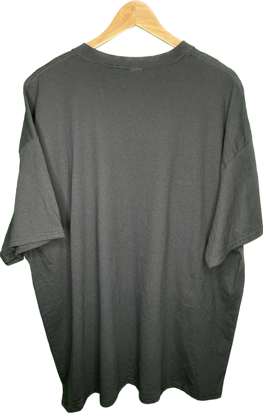 Vintage XXL/XXXL Recycle Reduce Rewear Village Vintage Merch Black Short Sleeve T-Shirt