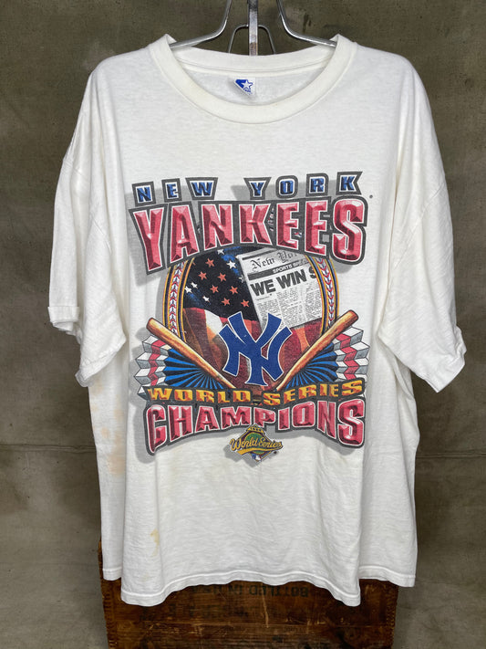 Vintage L/XL New York Yankees World Series Champions Shirt
