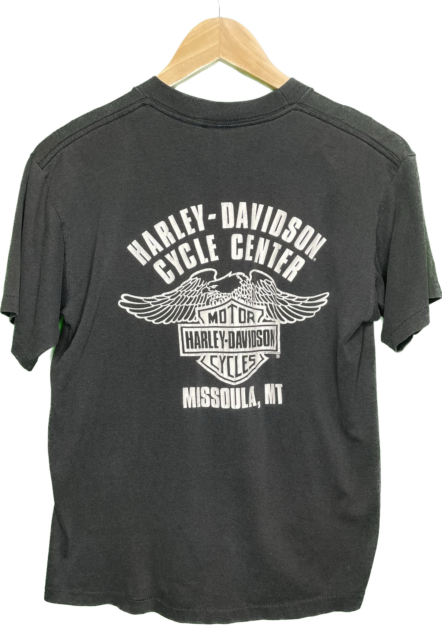 Vintage M 80s Harley Davidson Winnipeg Canada T-Shirt
