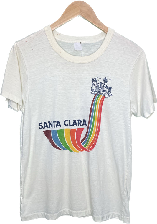 Vintage S Santa Clara Travel Single Stitch T-Shirt