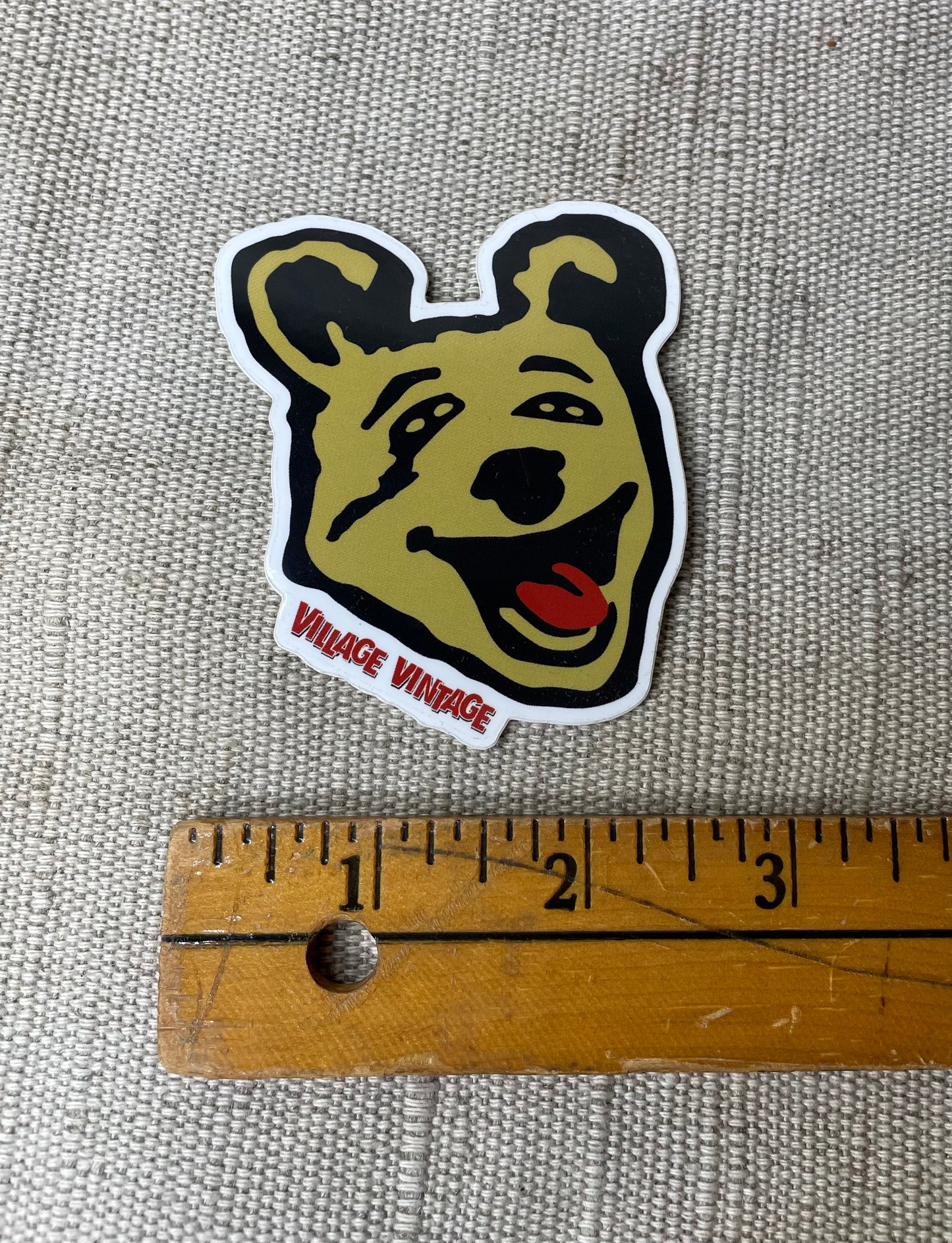 Village Vintage Jackson Bear Sticker
