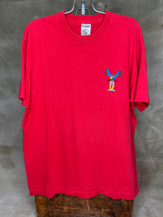 Vintage L/XL Goofy Disney Embroidered Shirt