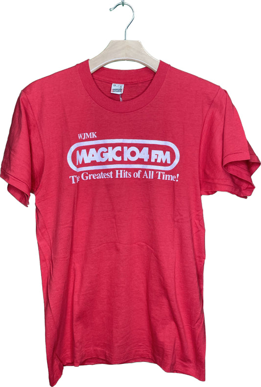Vintage S Magic 104FM Radio Paper Thin T-Shirt