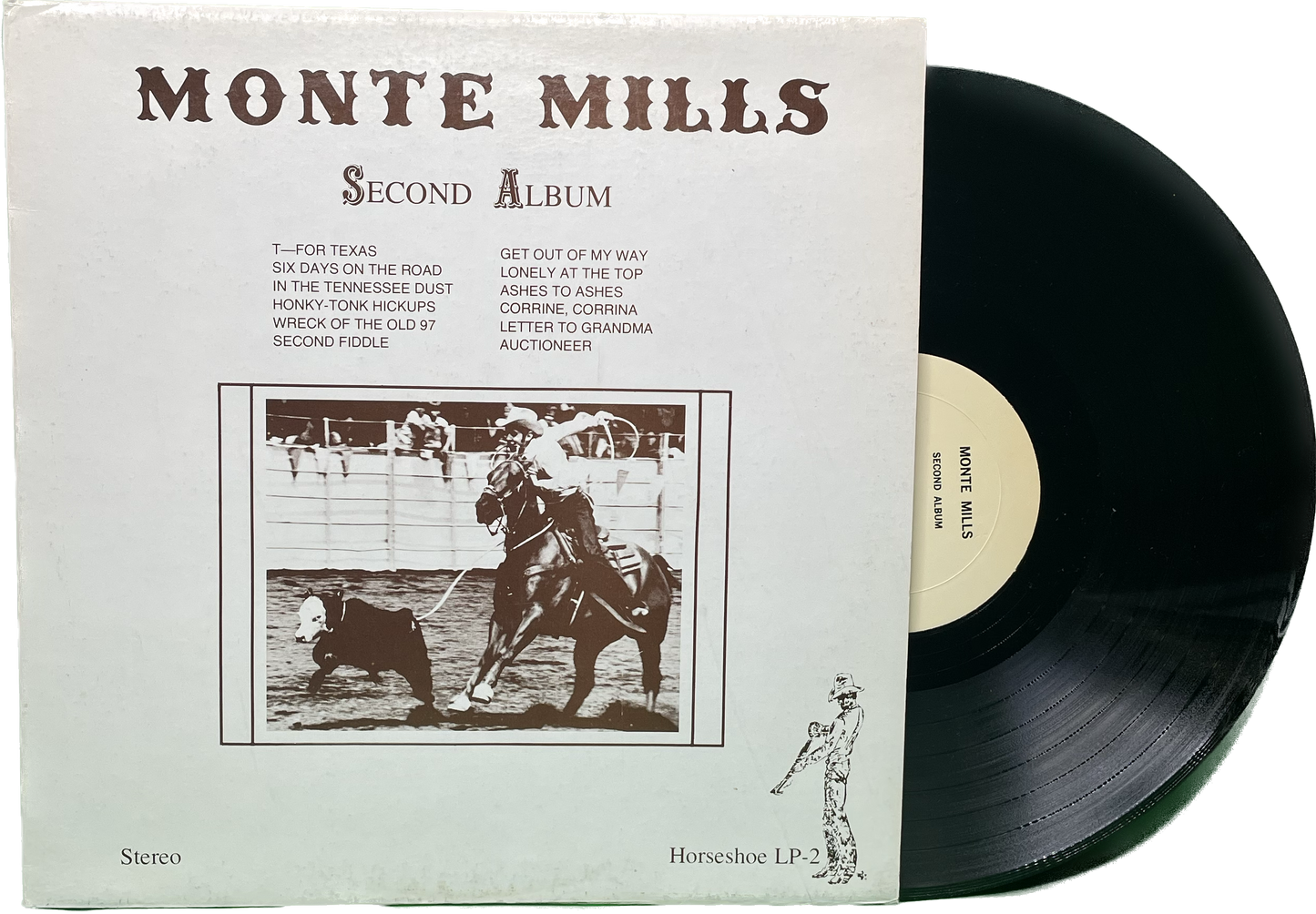Lp VG VG Monte Mills Western SLO San Luis Obispo Vinyl