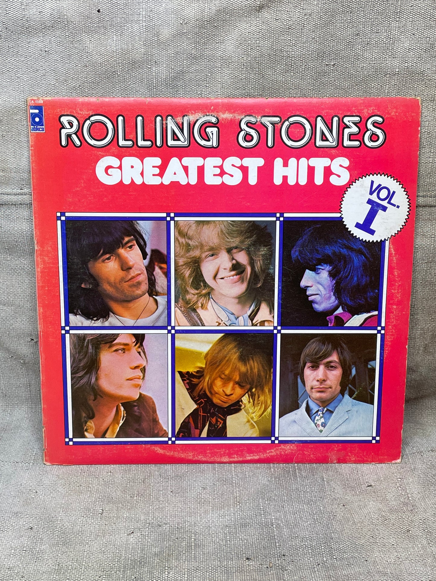 Vintage VG- VG- Rolling Stones ‎Greatest Hits Vol. 1 1977 Vinyl Record LP