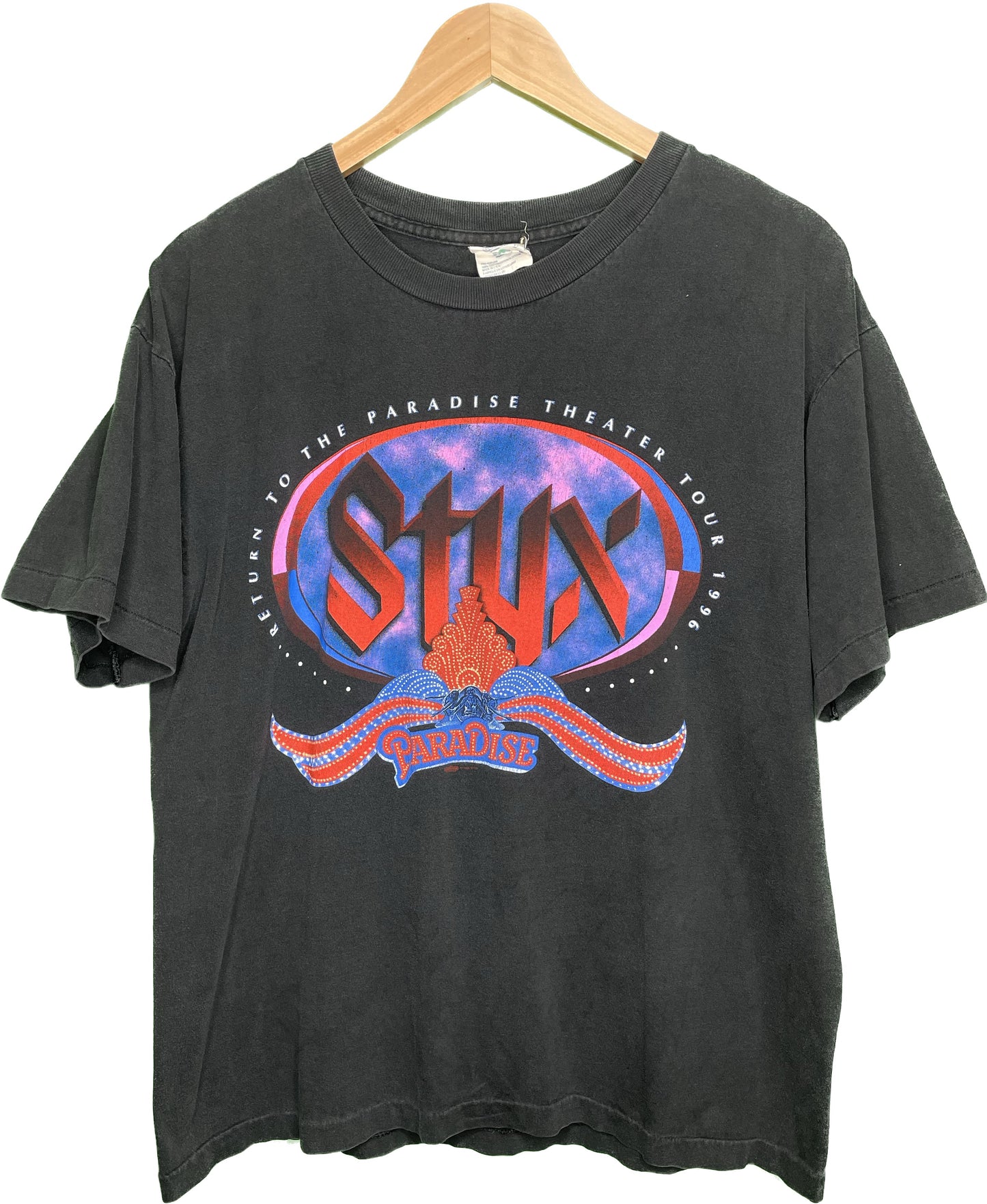Vintage L/XL Styx Paradise Concert T-shirt