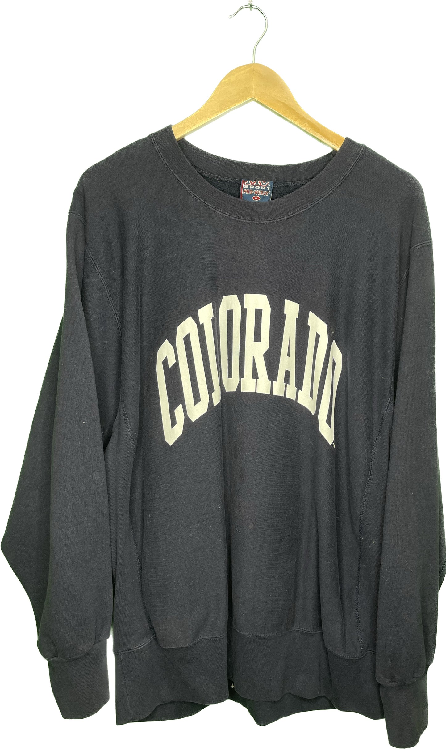 Vintage XL Colorado Black Sweatshirt