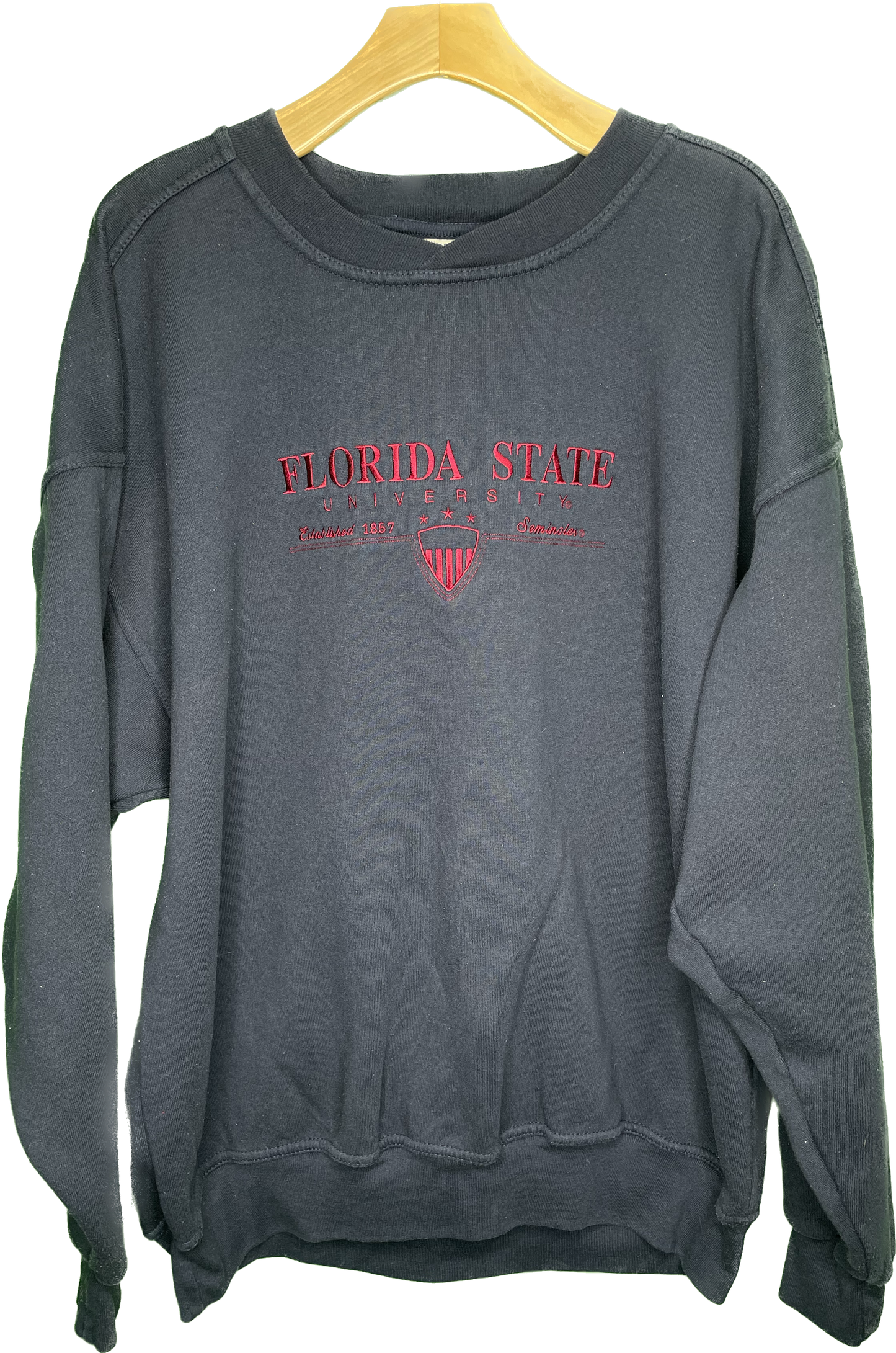 Vintage XXL Florida State University College Crewneck Sweatshirt