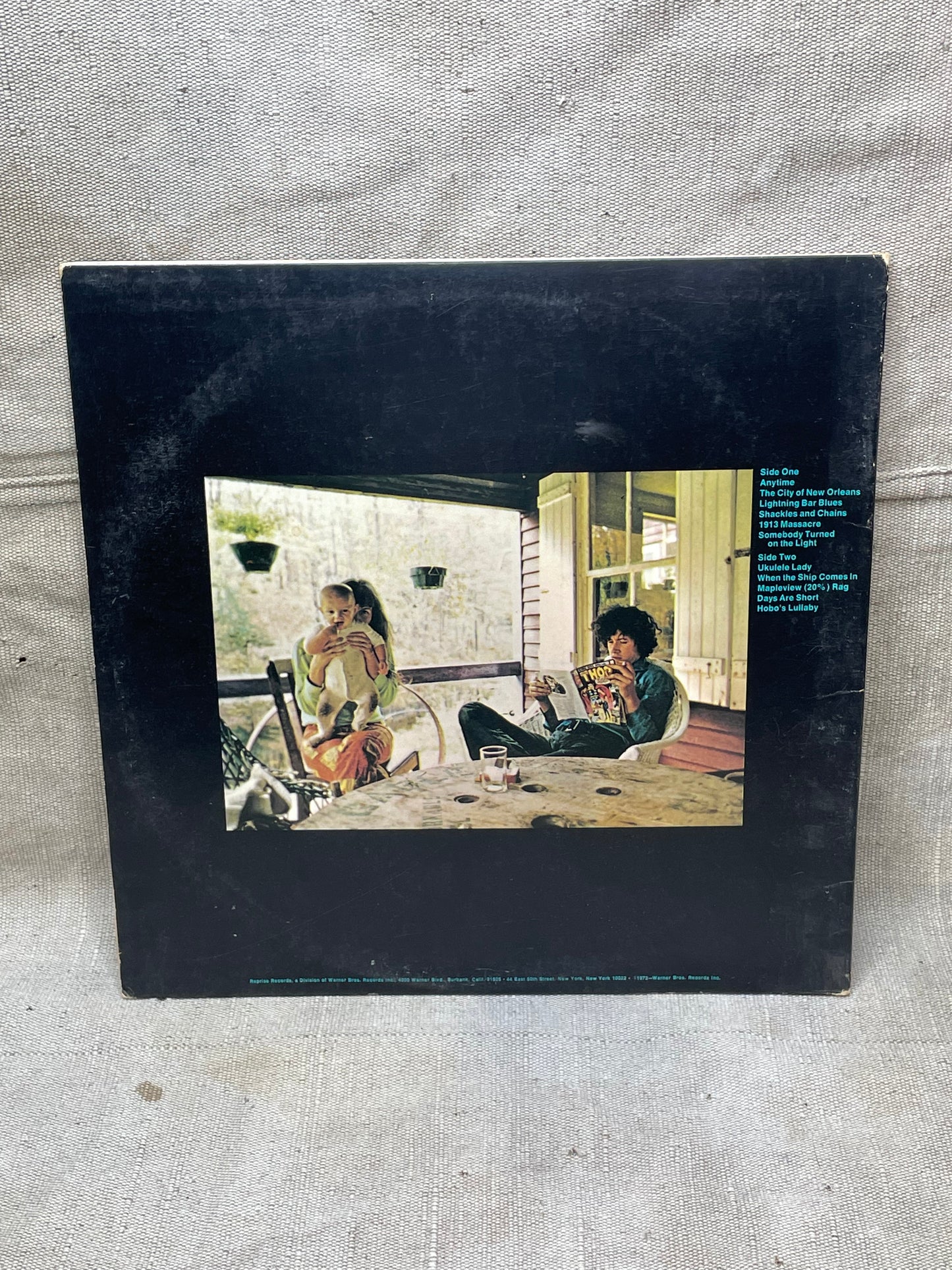 Vintage VG- G+ Arlo Guthrie ‎ Hobo's Lullaby Vinyl LP 1972 Reprise Record LP