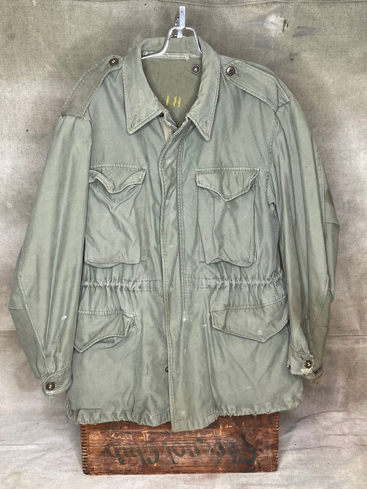 Vintage US Army Korean War M-51 M1951 Field Jacket M/L