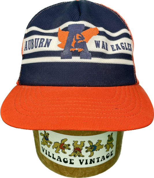 VIntage Auburn War Eagles Trucker Hat Snapback