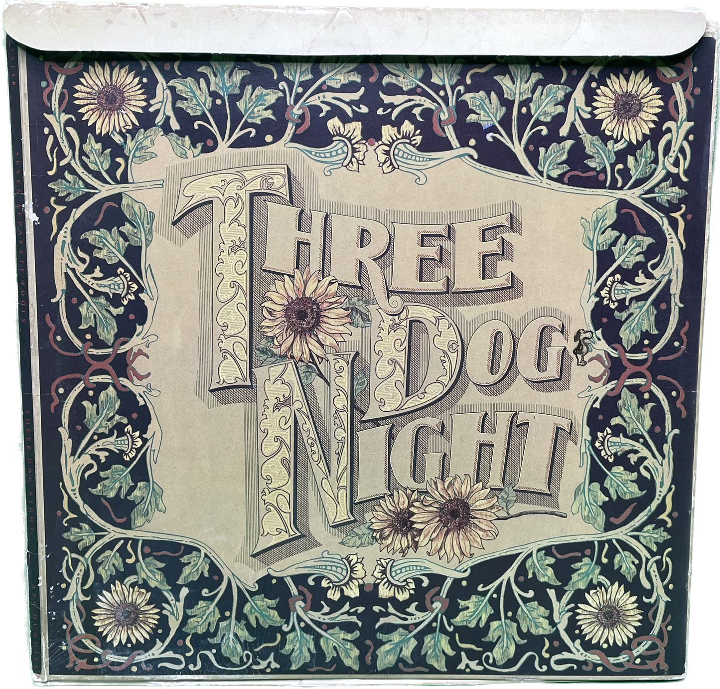 Lp G G+ THREE DOG NIGHT SEVEN SEPARATE FOOLS 1972 LP w/ Cards