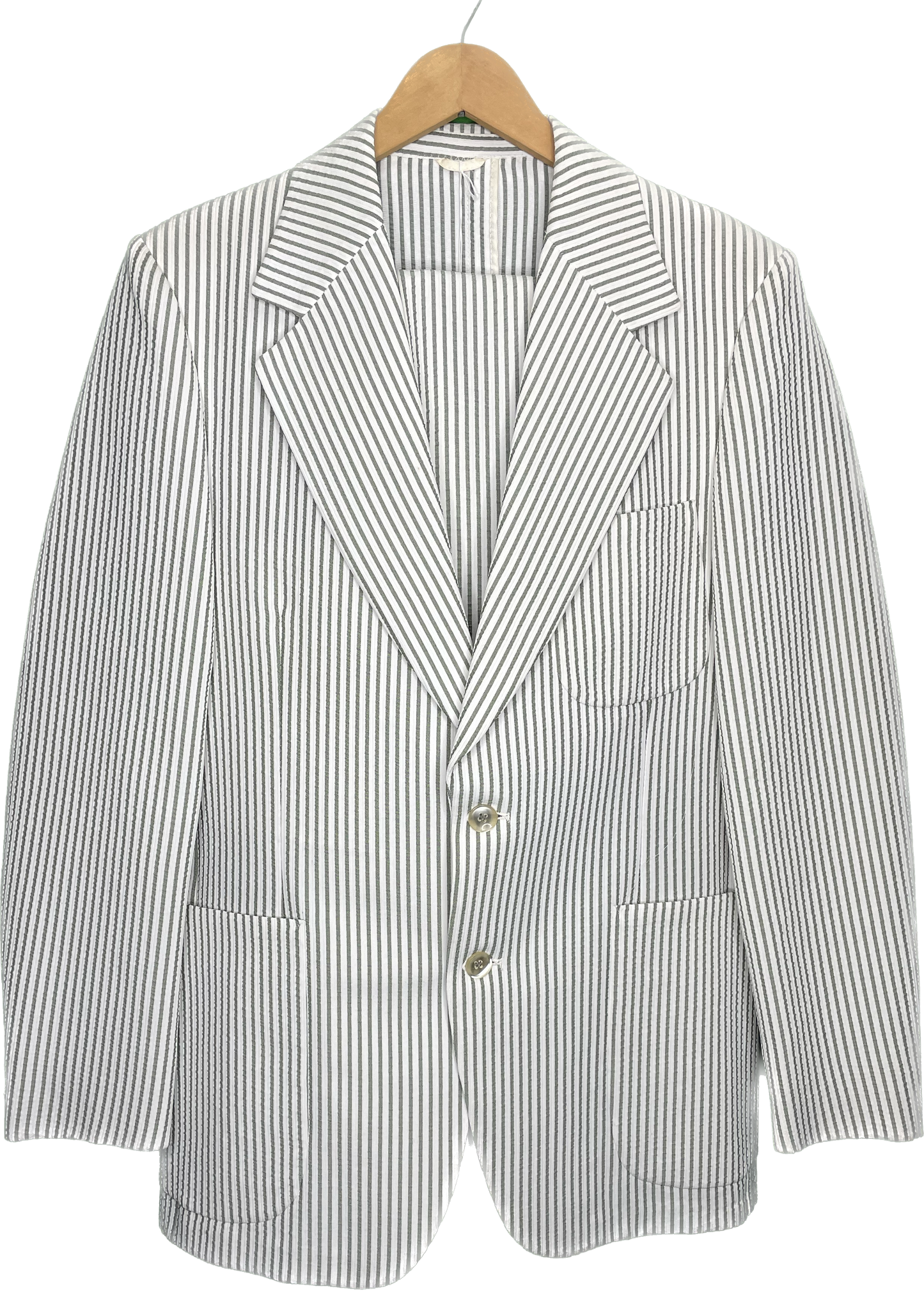 Vintage M W32 x 29 Stripe Two Piece Suit