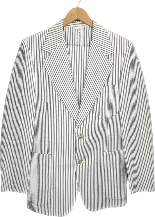 Vintage M W32 x 29 Stripe Two Piece Suit