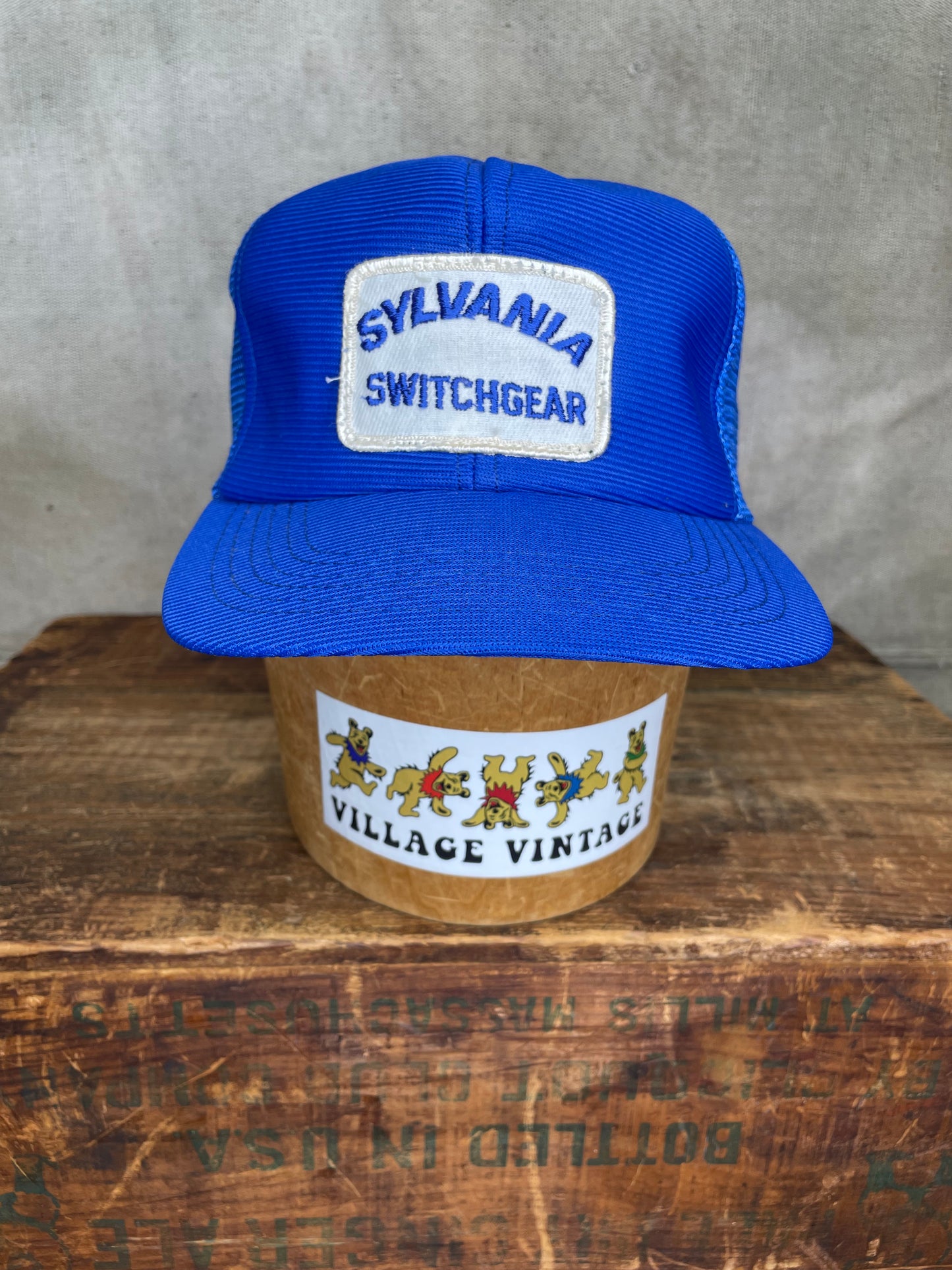 Vintage Sylvania Switchgear SnapBack Trucker Hat