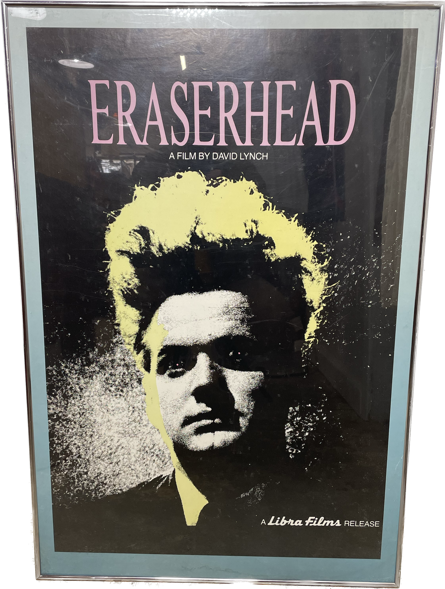Vintage Eraserhead Movie Poster David Lynch Rare