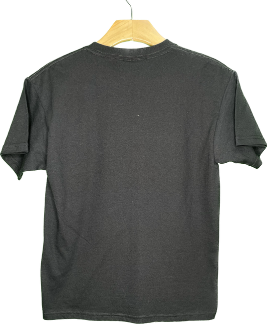 Vintage XS/S Recycle Reduce Rewear Village Vintage Merch Black T-Shirt