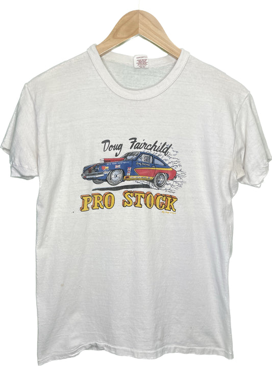 Vintage S/M Doug Fairchild Pro Stock Racing T-Shirt