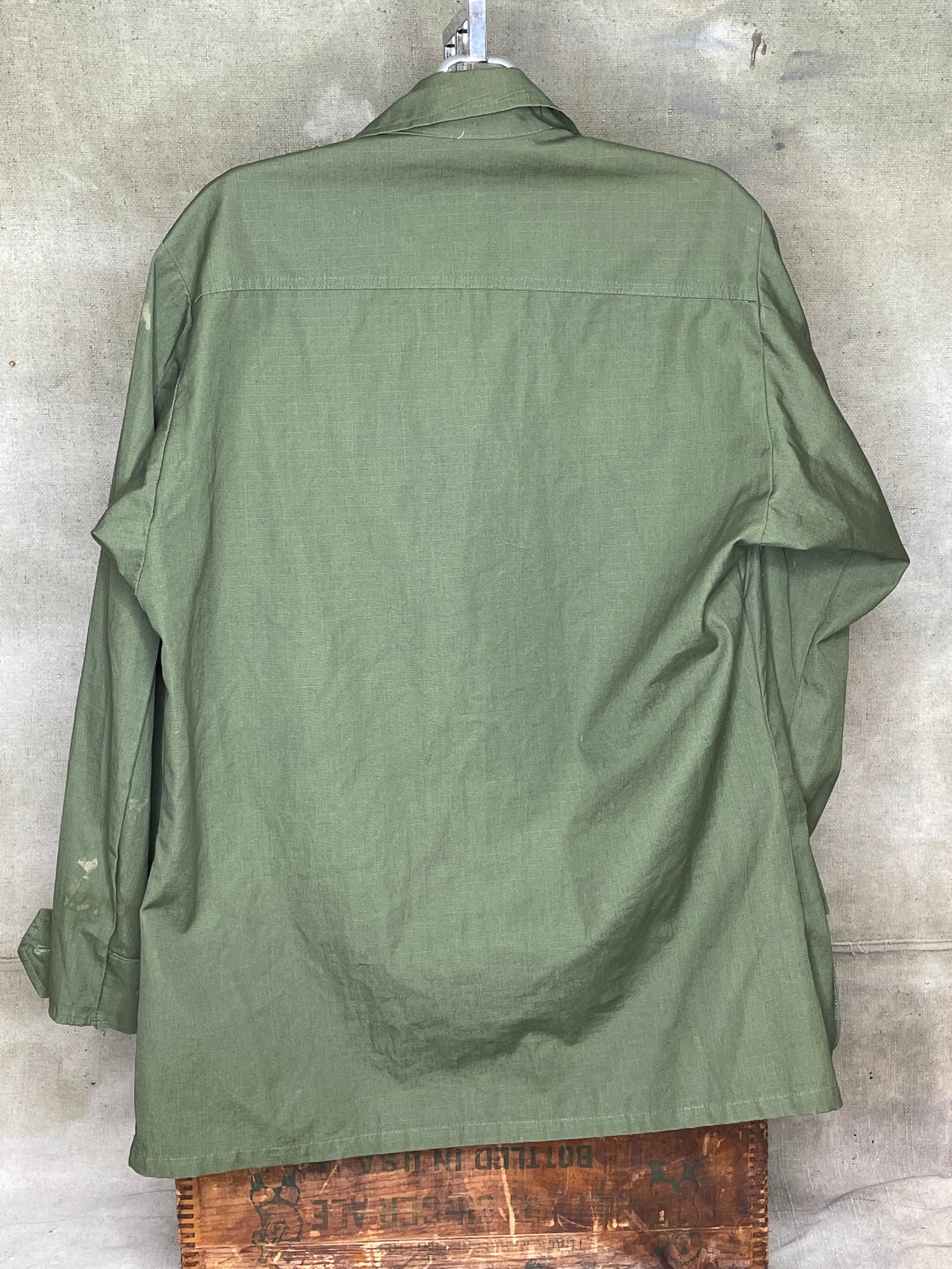 Vintage Vietnam War Era Military Combat Coat BDU Shirt OG 107