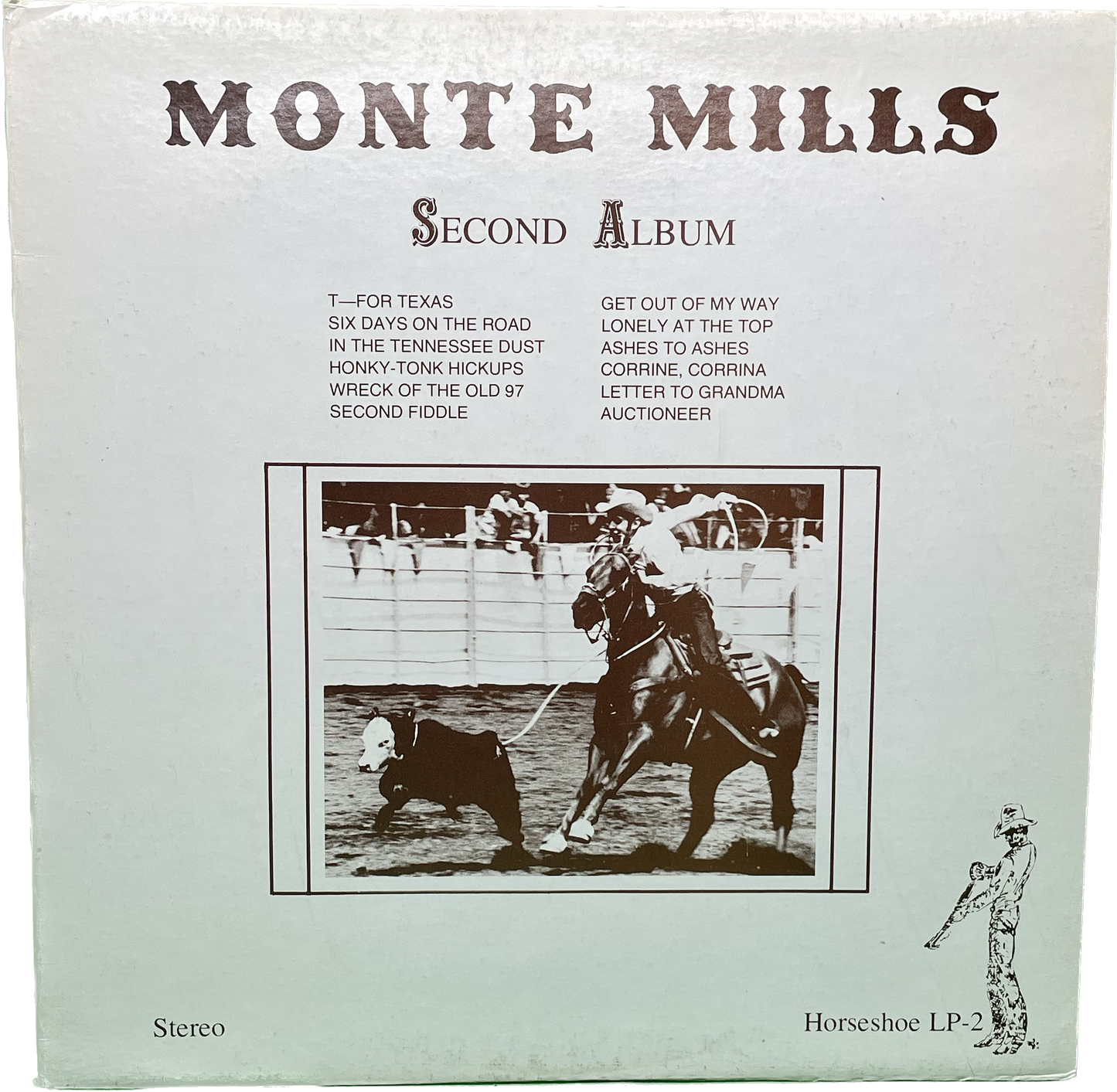 Lp VG VG Monte Mills Western SLO San Luis Obispo Vinyl