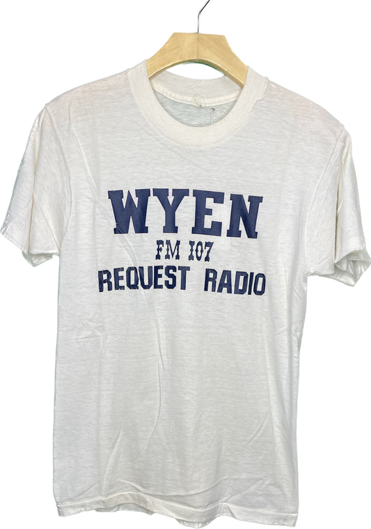 Vintage S WYEN Request Radio Paper Thin T-shirt
