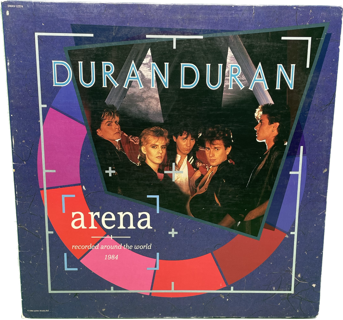 Lp VG VG DURAN DURAN - 1984 Vinyl 33rpm ARENA