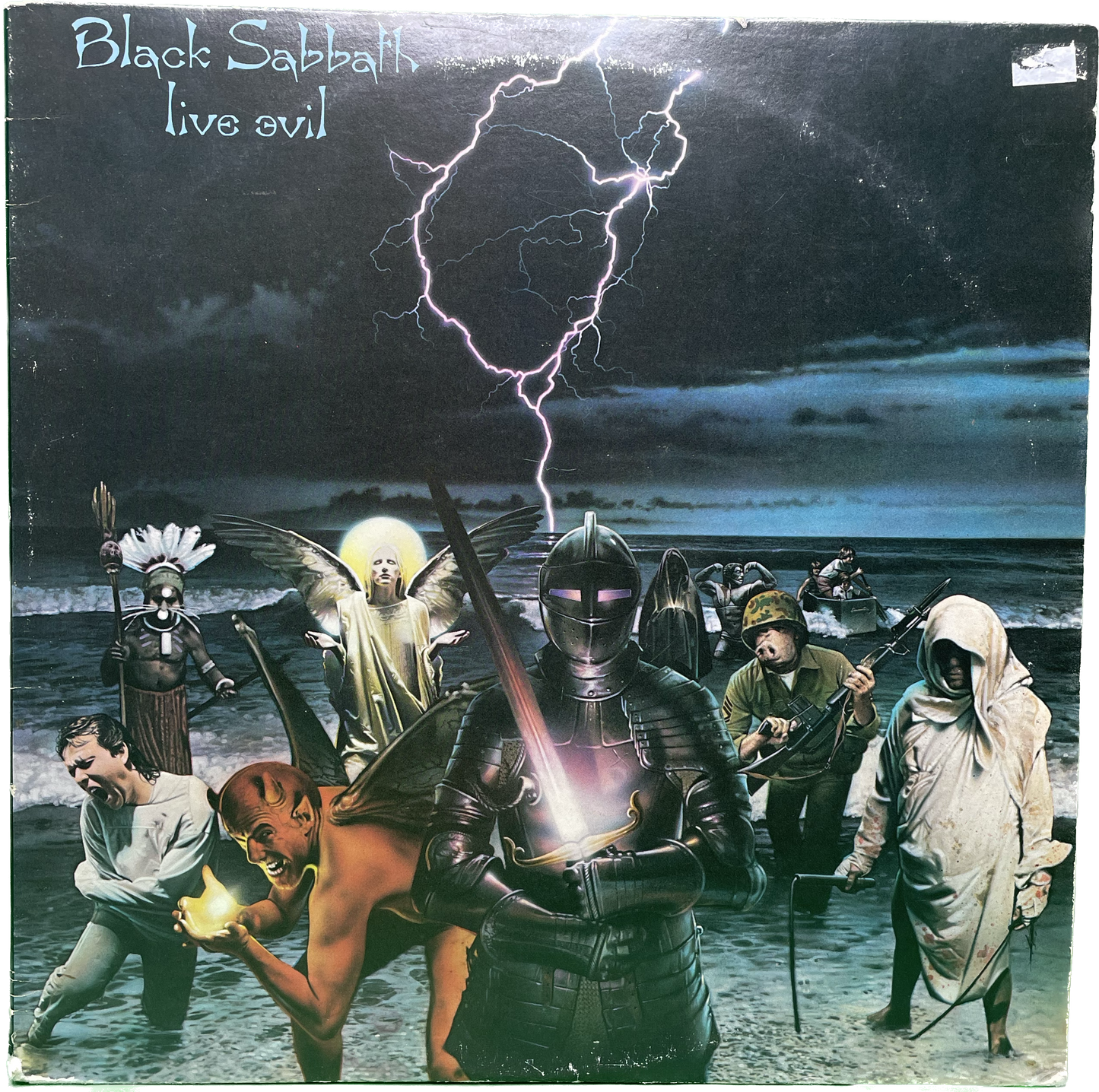 Lp VG- VG Black Sabbath Live Evil 1982 2LP Ozzy