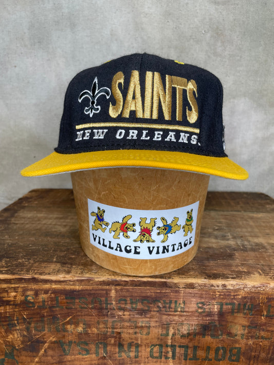 Vintage L New Orleans Saints Football NFL Pro Fit Hat