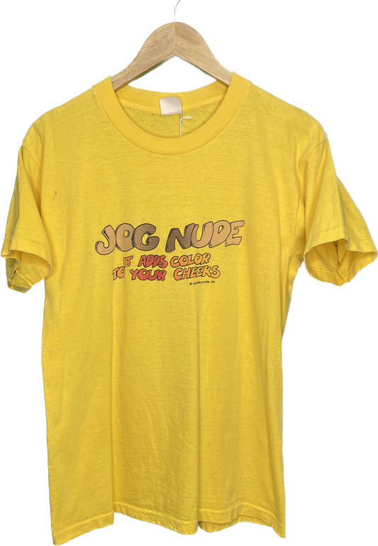 Vintage M Jog Nude It Colors Your Cheeks T-Shirt