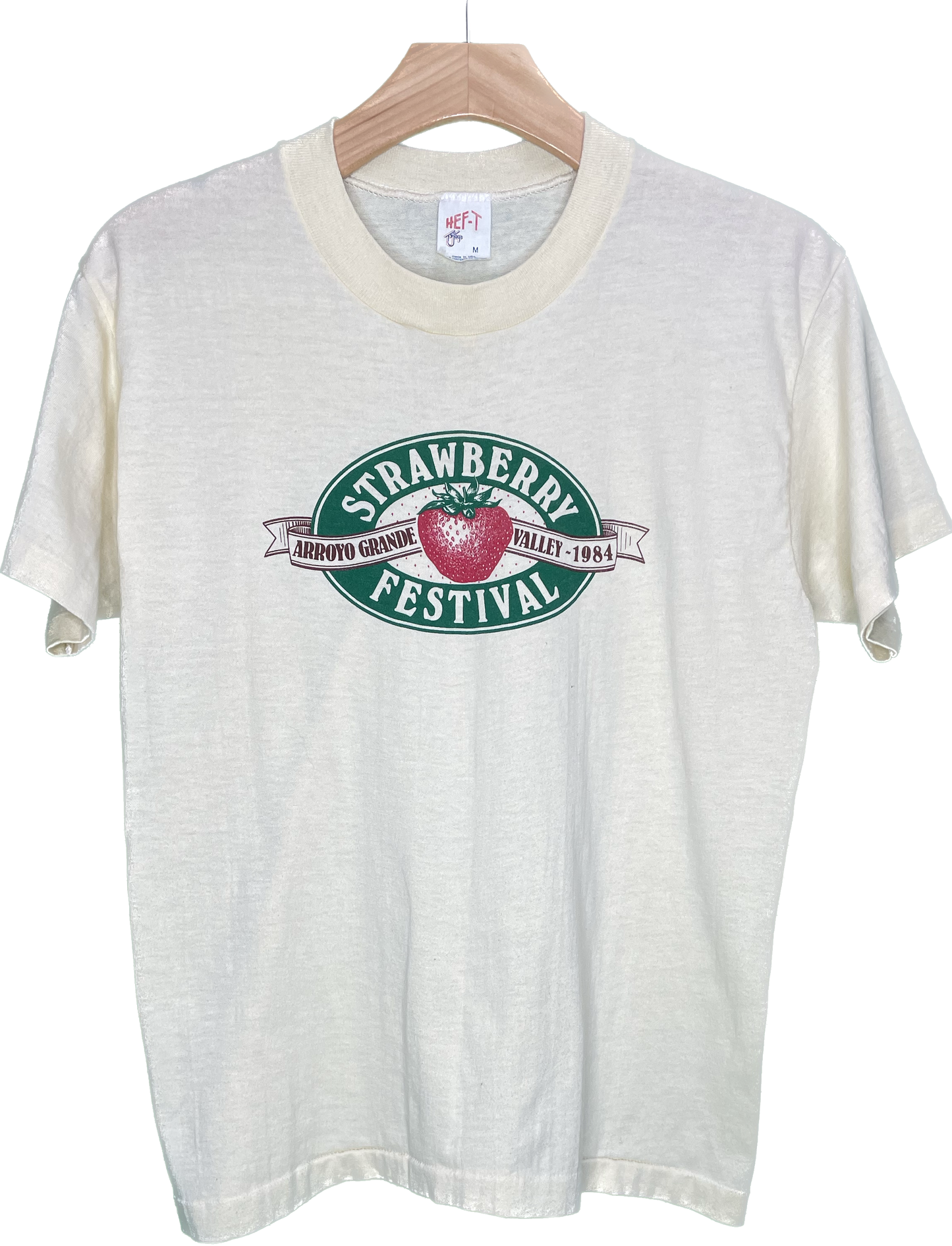 Vintage S Arroyo Grande Strawberry Festival 80s T-Shirt