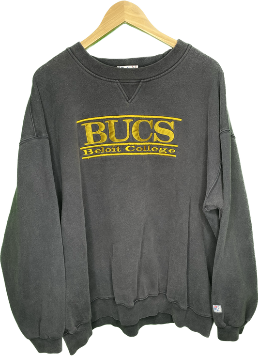 Vintage XXXL Bucs Beloit College Crewneck Sweatshirt