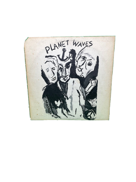 BOB DYLAN and THE BAND LP Planet Waves 1974 Asylum vinyl G+ VG-