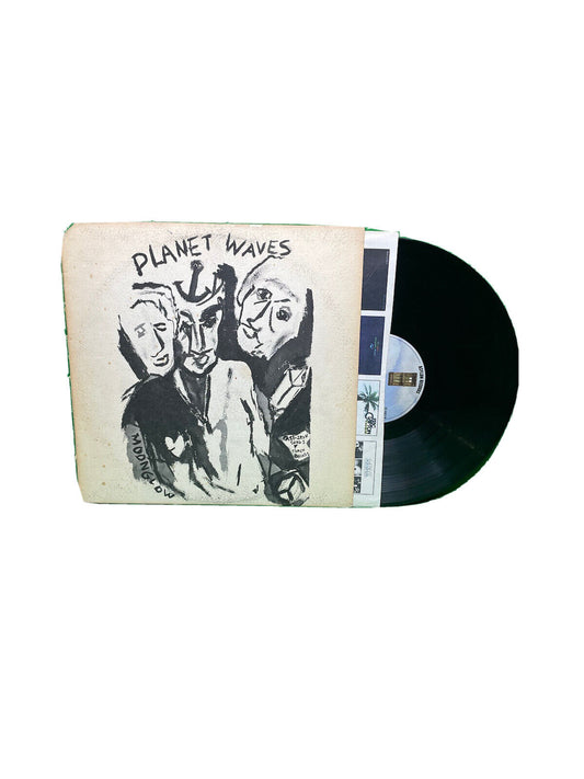 BOB DYLAN and THE BAND LP Planet Waves 1974 Asylum vinyl G+ VG-