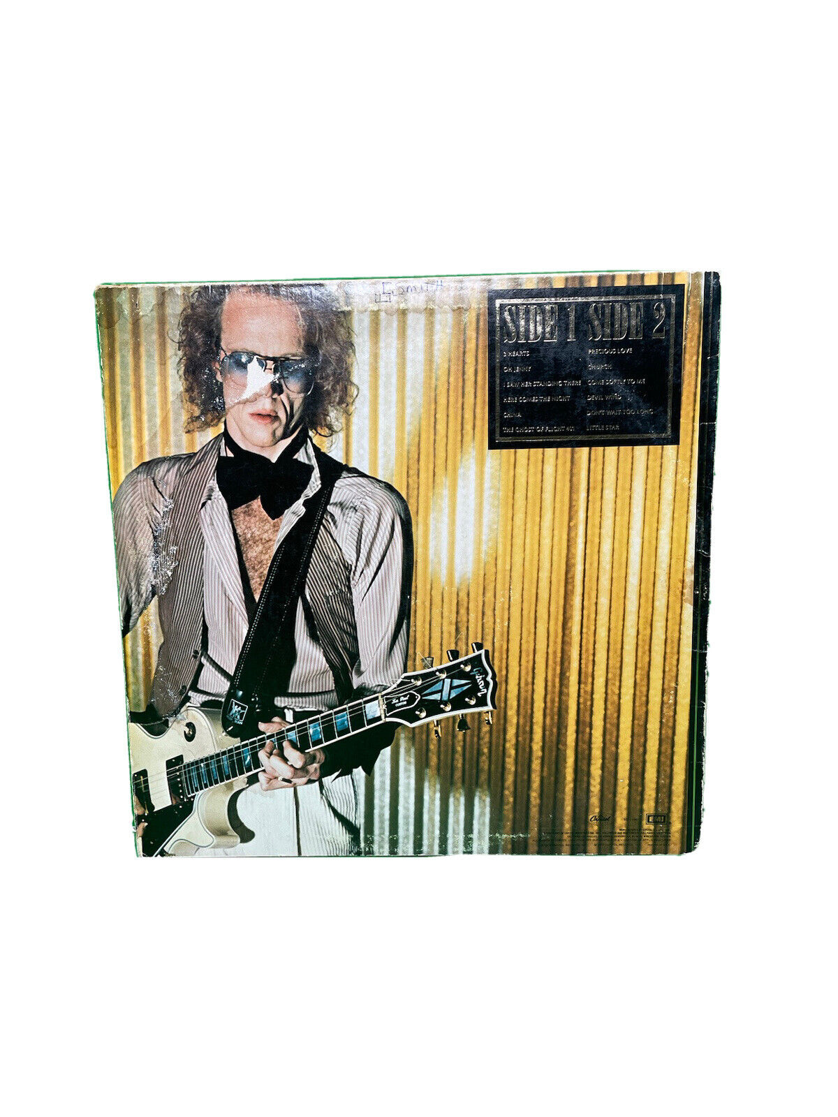 Bob Welch - Three Hearts Vinyl LP Album (1979) USA Import Rock G+ G+