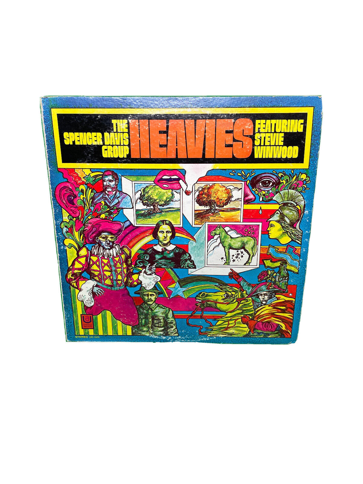 The Spencer Davis Group Heavies LP United Artists Records G+ VG