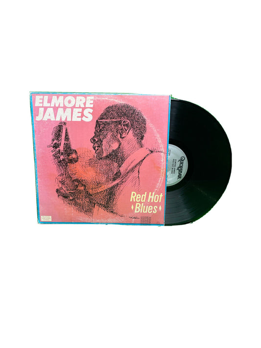 ELMORE JAMES Red Hot Blues Intermedia Vinyl LP 1982? QS-5034 G+ VG