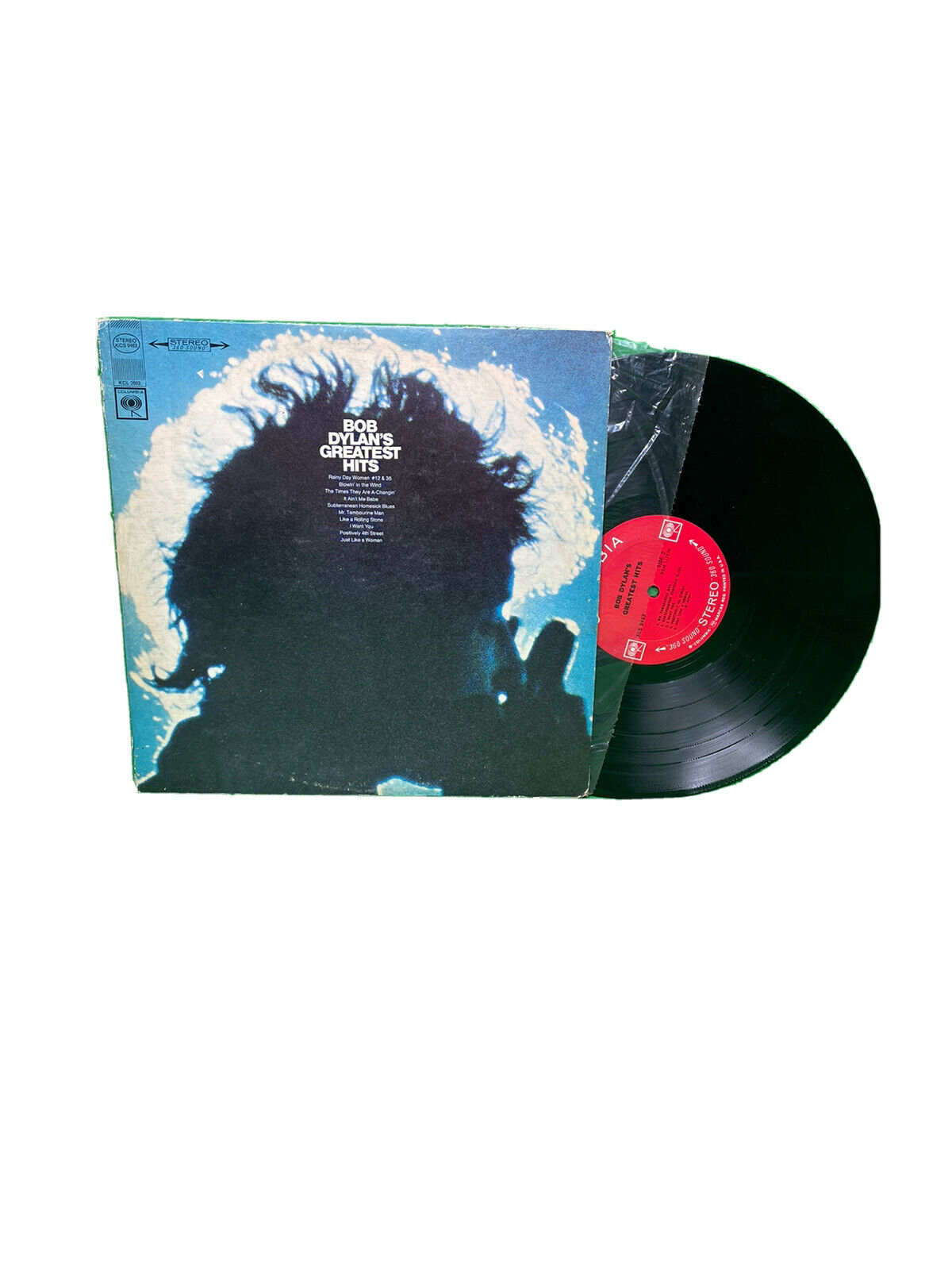 Bob Dylans Greatest Hits Vinyl Record 1967 Columbia JC 9463 LP classic G+ G +