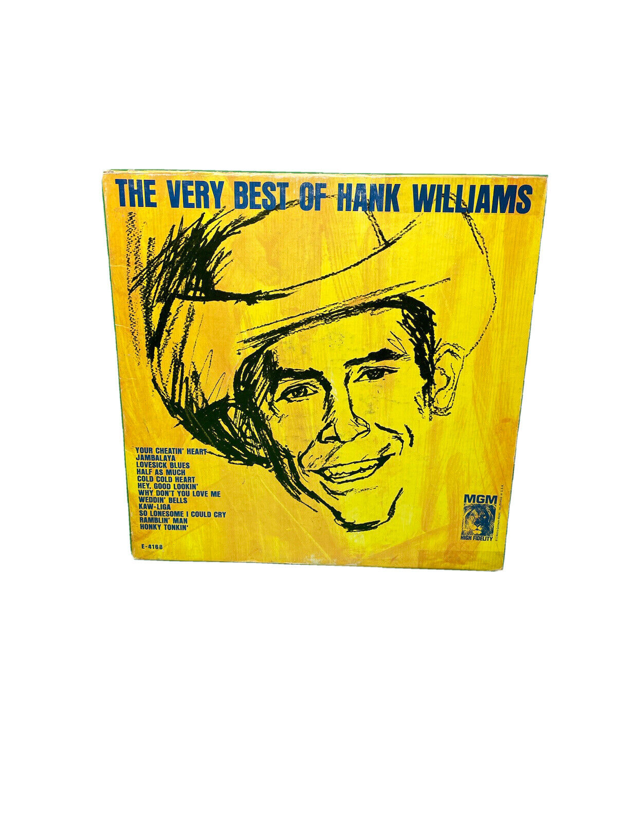 Hank Williams – The Very Best Of Hank Williams Vinyl LP Record Album VG VG Vinyl
