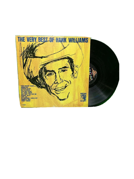 Hank Williams – The Very Best Of Hank Williams Vinyl LP Record Album VG VG Vinyl